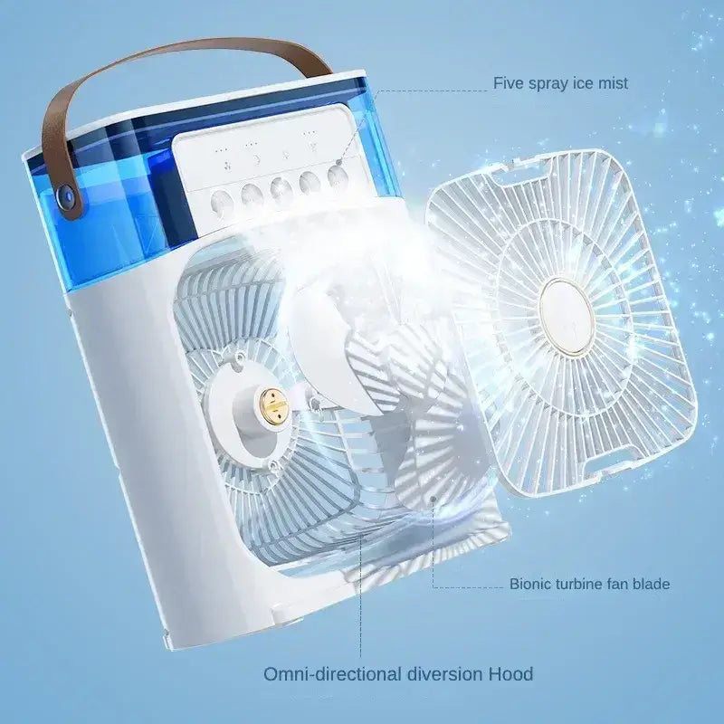 Portable Humidifier Fan Air Conditioner | ZanziZest