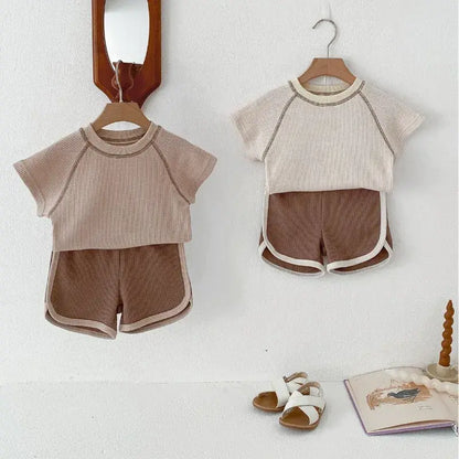 Korean Toddler Baby Pure Cotton Clothes | ZanziZest