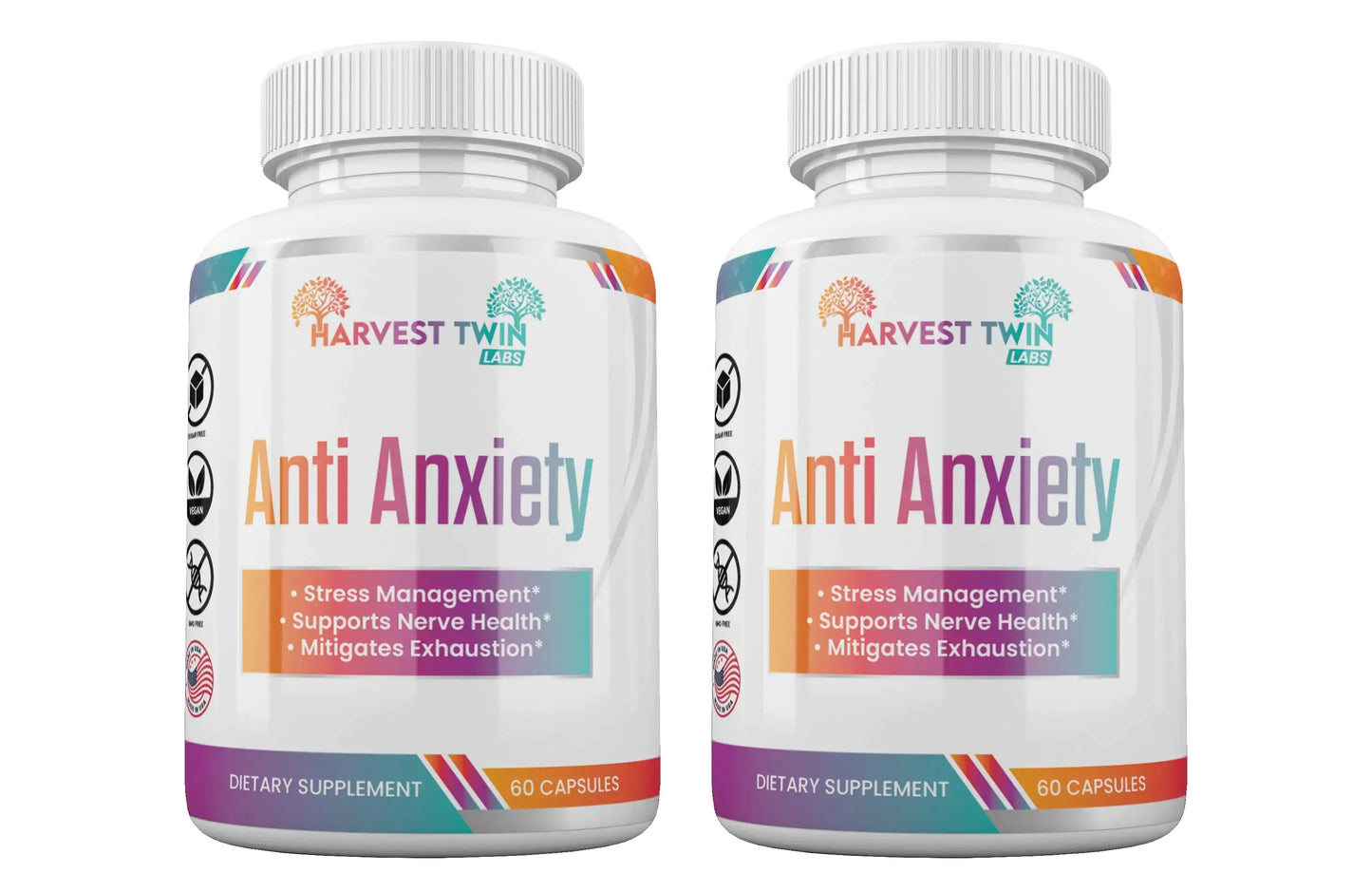 Anti-Anxiety Supplement for Stress Reduction, Cortisol Levels, Relaxation, and Mood Balance | ZanziZest