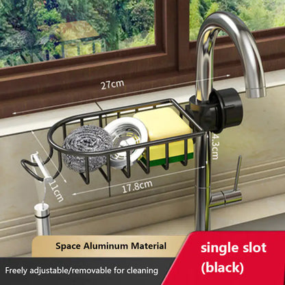 Kitchen Storage Faucet Rack | ZanziZest