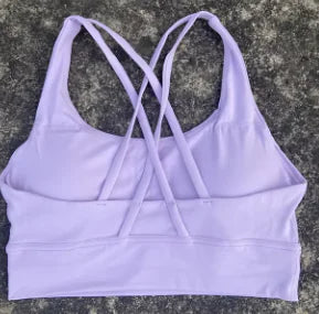 Women Cross Back Fitness Sport Bra | ZanziZest