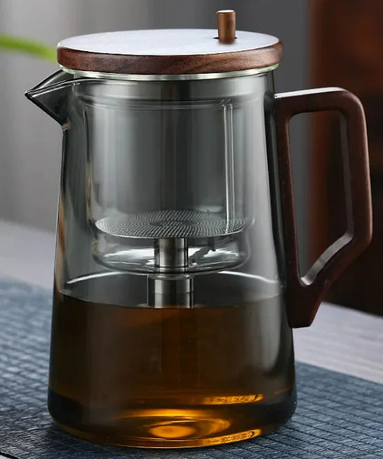 Tea Water Separation Teapot Heat-resistant Glass | ZanziZest