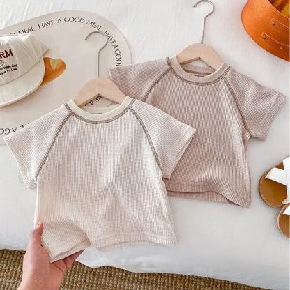 Korean Toddler Baby Pure Cotton Clothes | ZanziZest