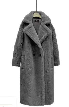 Long Winter Cashmere Lamb Winter Coat | ZanziZest