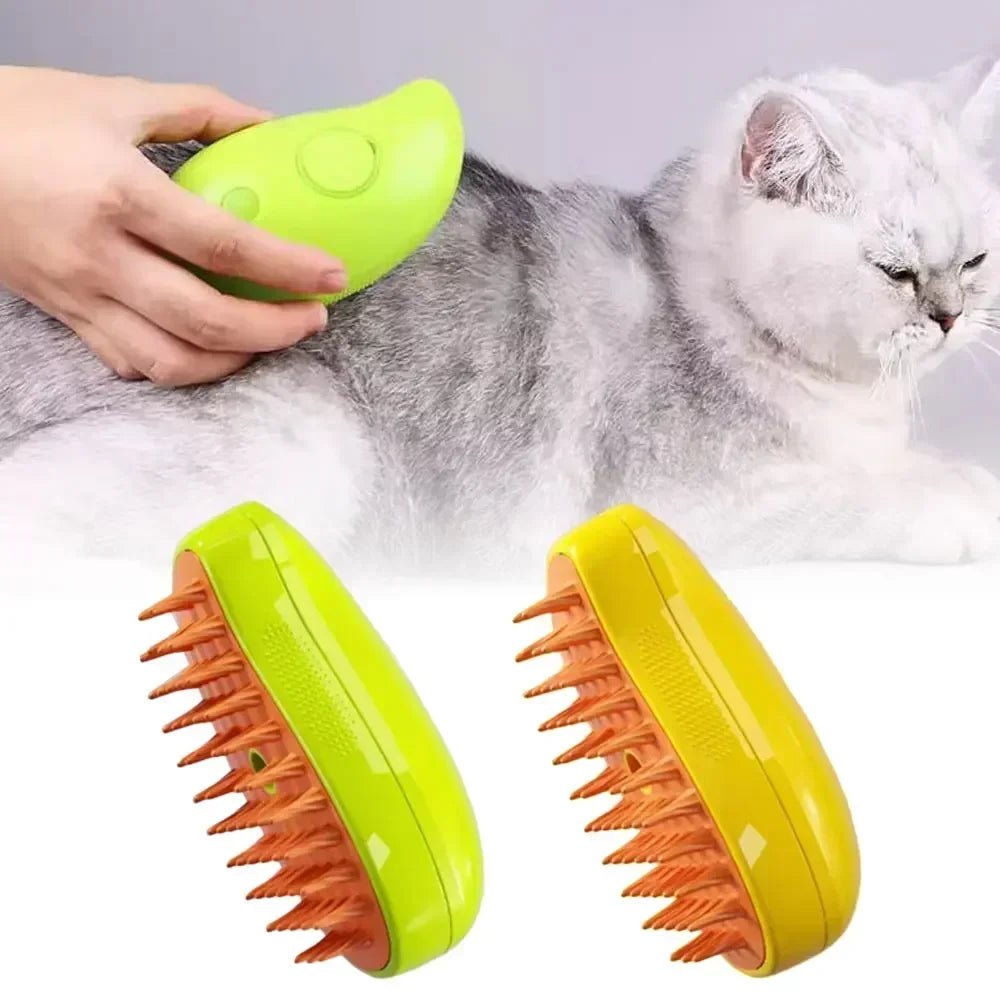 3-In-1 Electric Pet Grooming Brush | ZanziZest