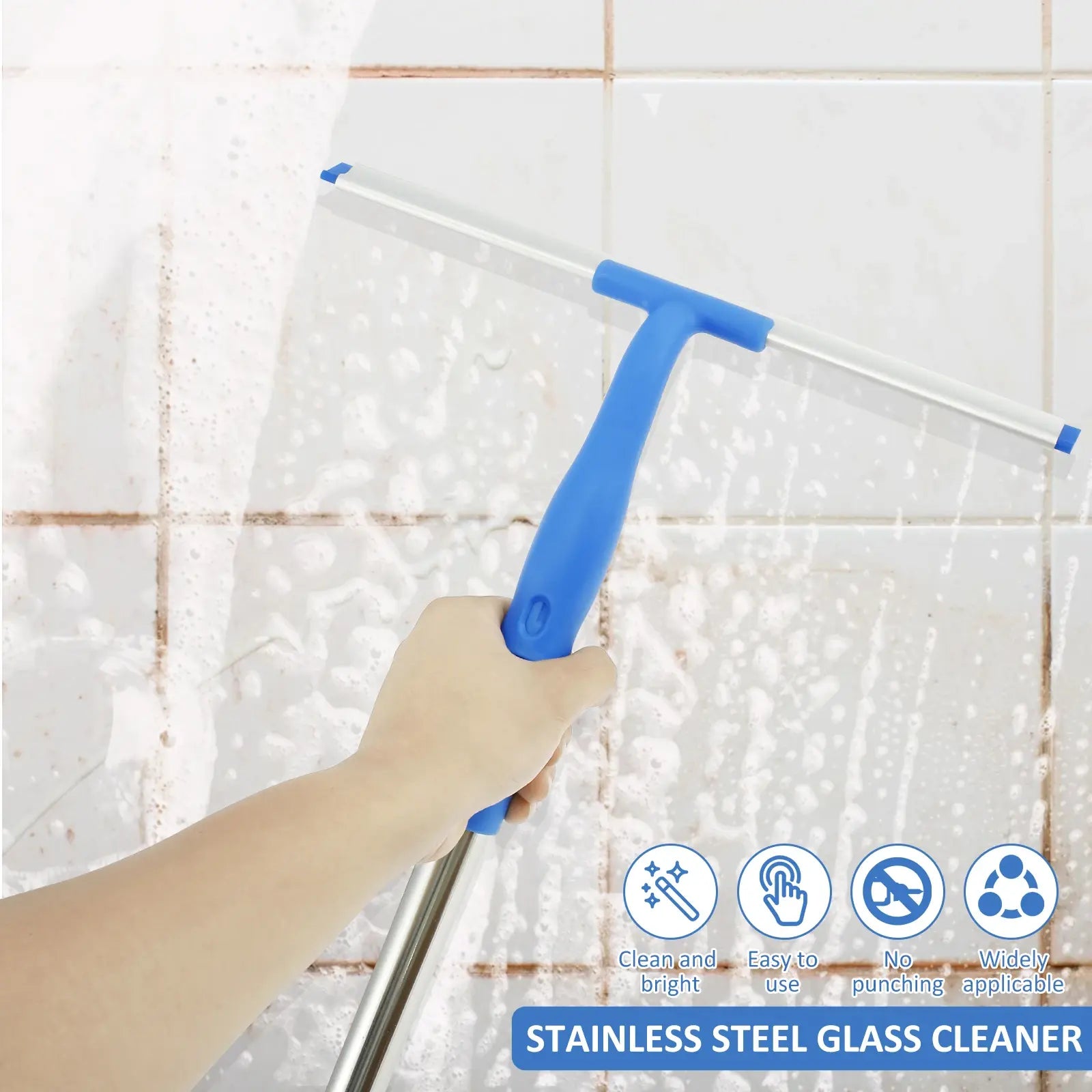 3 in 1 Glass Brush Windows Cleaner | ZanziZest