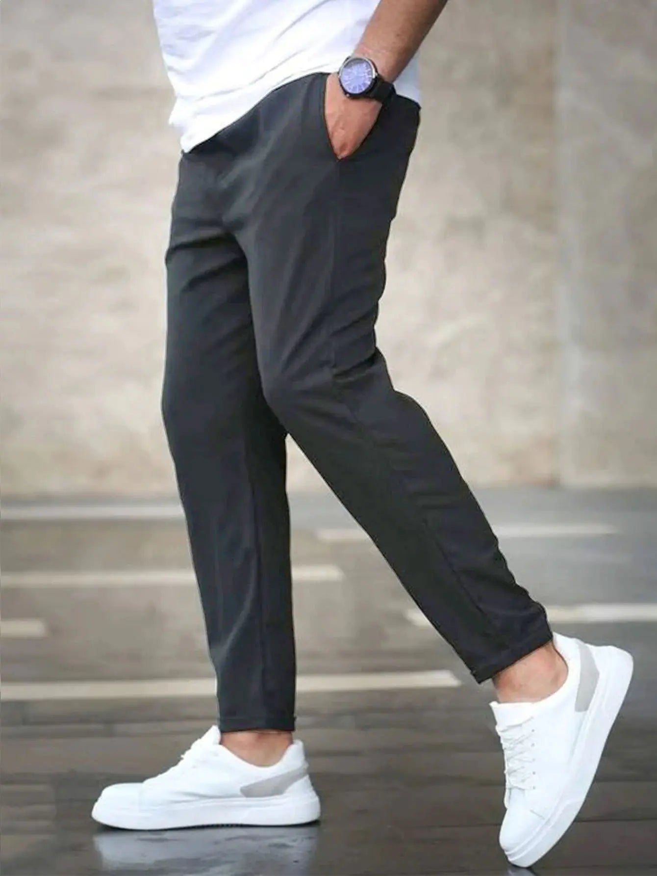 Men's casual cropped pants | ZanziZest