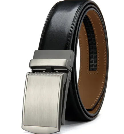 No Holes Cowhide Leather Belt | ZanziZest