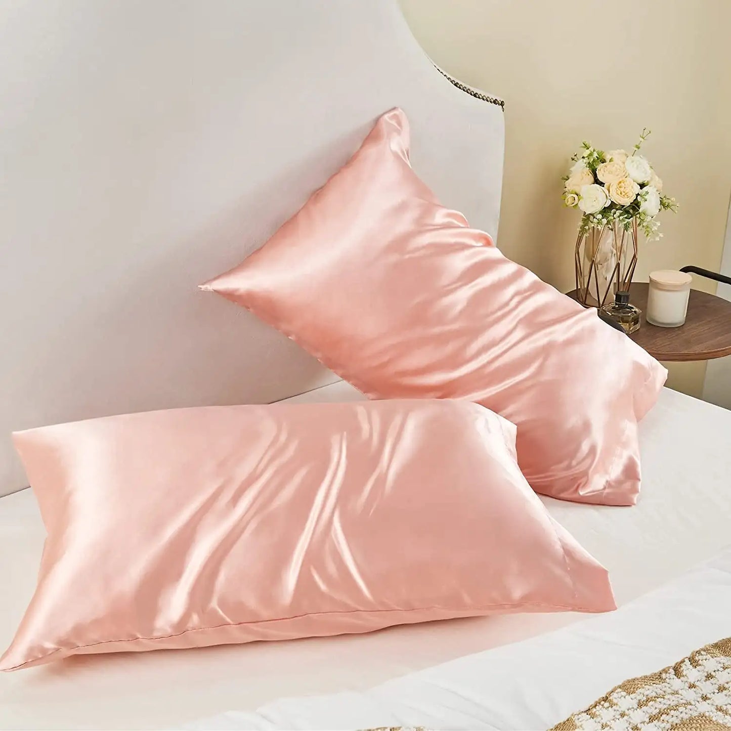 Luxury Satin Silk Pillowcase | ZanziZest