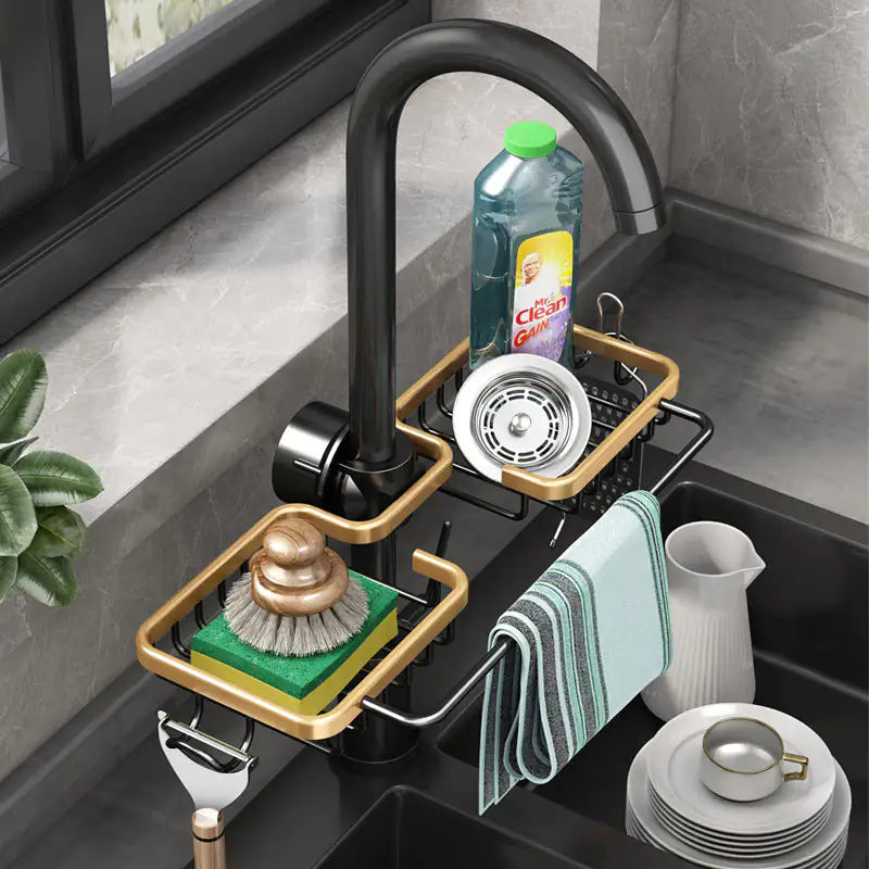 Kitchen Storage Faucet Rack | ZanziZest