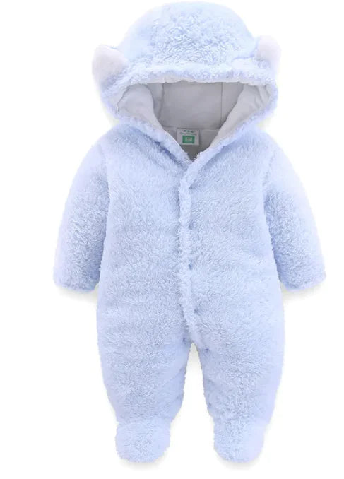 Winter Baby Jumpsuit Newborn Warm Thick Baby Romper | ZanziZest