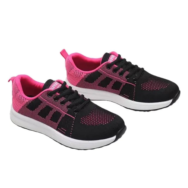 Womens Flats Sneakers Mesh Breathable | ZanziZest