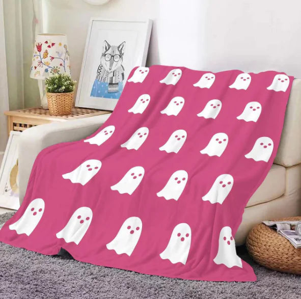 Spooky Comfort Flannel Blanket | ZanziZest