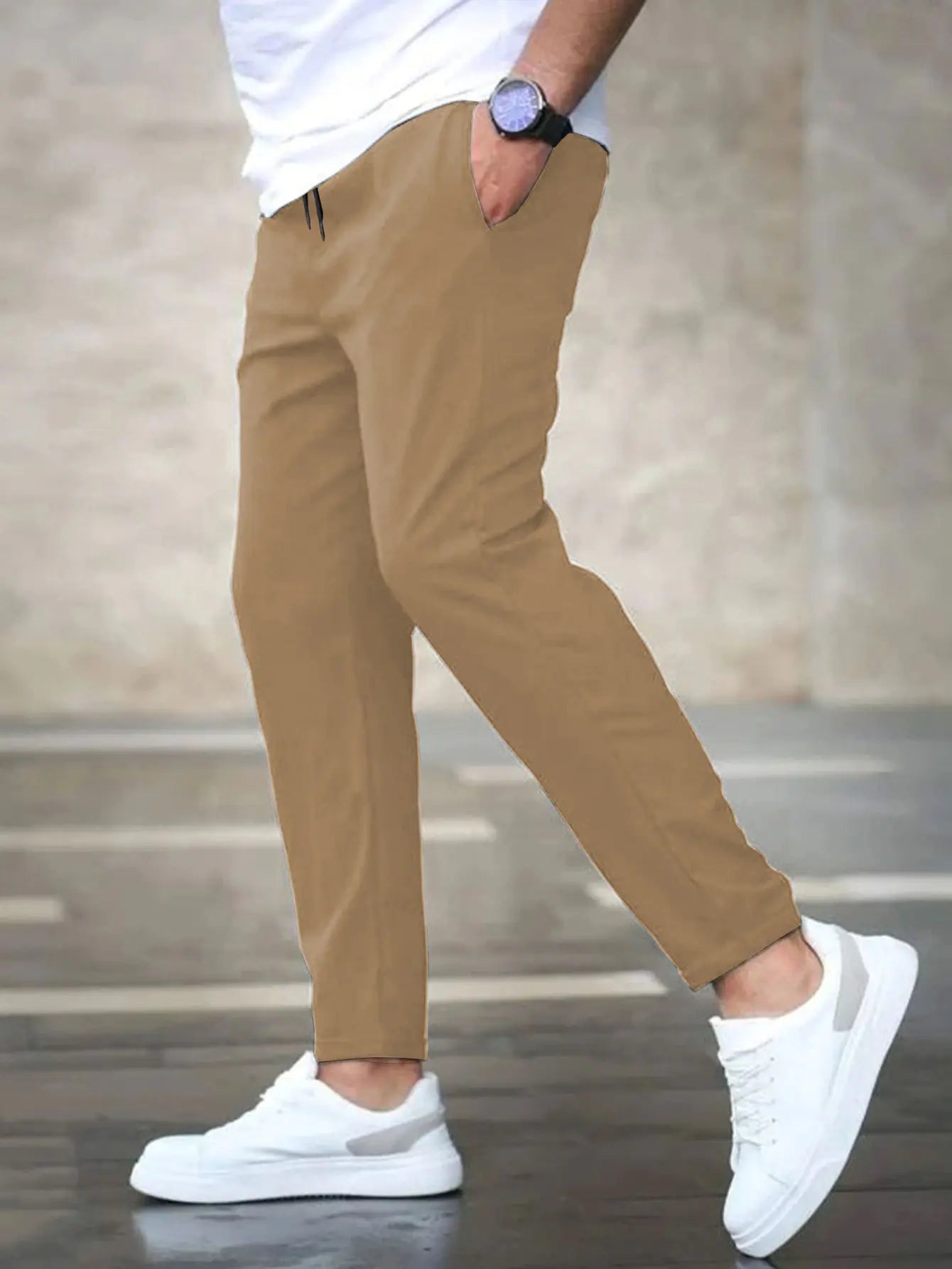 Men's casual cropped pants | ZanziZest