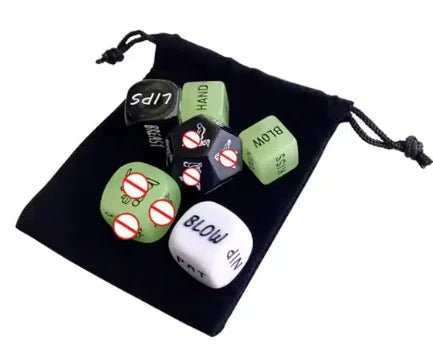 6pcs Dice Set Game Fun Adult Love Pose | ZanziZest