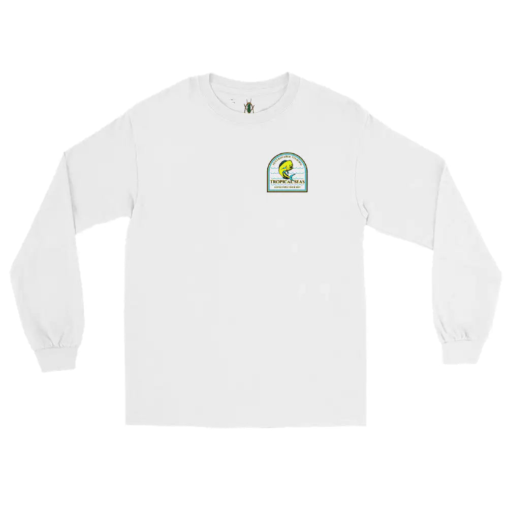 Men's Sustainable Fishing Mahi Mahi Long Sleeve Shirt | ZanziZest