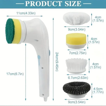 Electric Home Cleaning Brush | ZanziZest