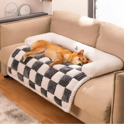 Plush Thickened Warm Pet Bed | ZanziZest