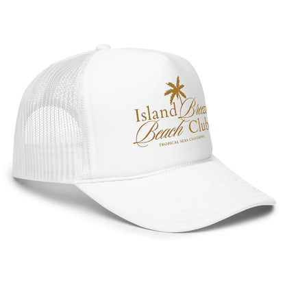 Foam Island Breeze Beach Club trucker hat | ZanziZest