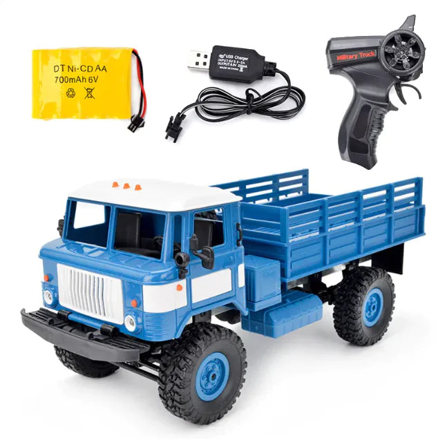 RogueClimb RC 4WD Off-Road Military Truck – Remote Control Adventure Vehicle | ZanziZest