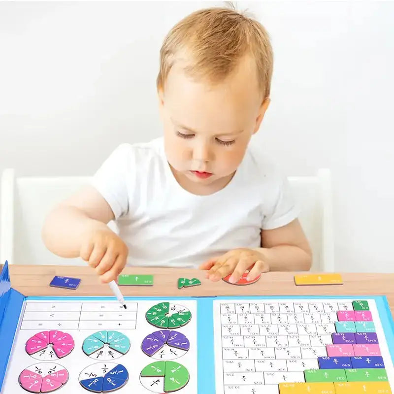 Children's Magnetic Fraction Book | ZanziZest