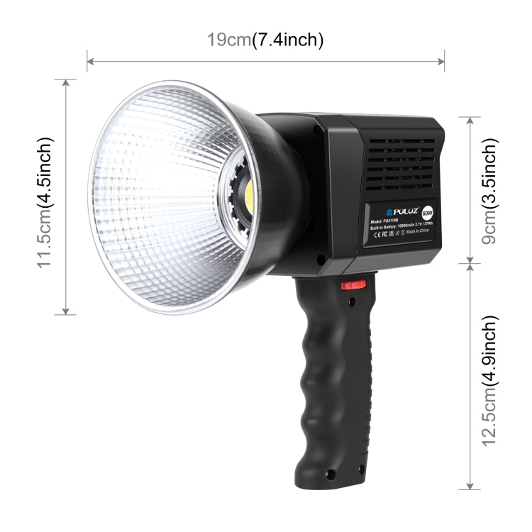 PULUZ 60W Studio Video Light | ZanziZest