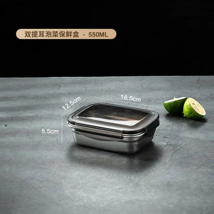 304 Stainless Steel Fresh-Keeping Box | ZanziZest