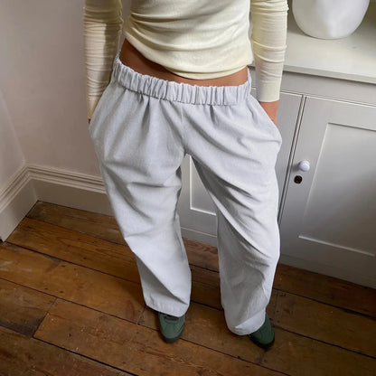 Cleanfit Striped Casual Trousers | ZanziZest