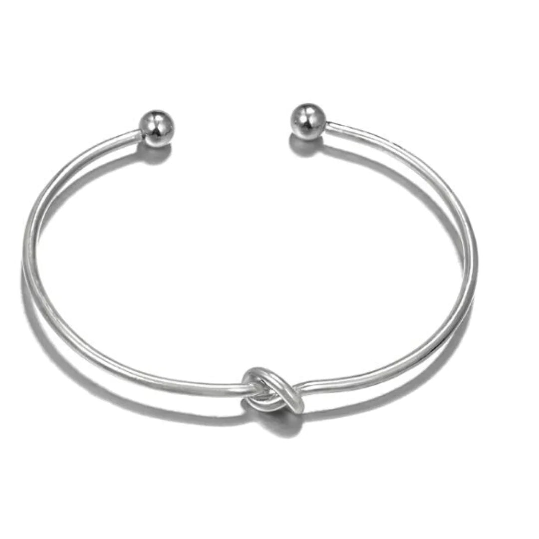 Stacked Bracelet Set #7 Silver | ZanziZest