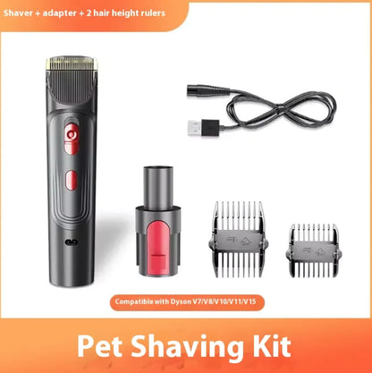 Full Series Pet Shaver Comb Suit with Hair Suction Head for Dogs and Cats | ZanziZest