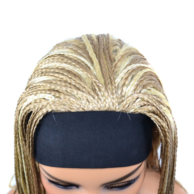 Colored Small Dirty Braid Wig Headgear Hair Band Style Small Braid Wig Headgear(L6T613#1 Flowers) | ZanziZest