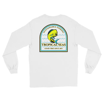 Men's Sustainable Fishing Mahi Mahi Long Sleeve Shirt | ZanziZest