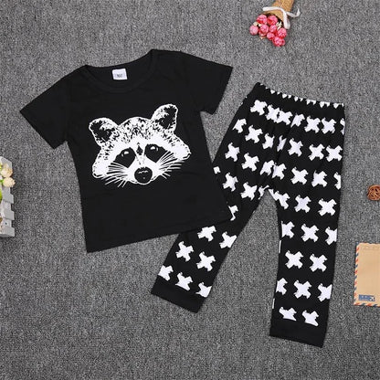 Boys Racoon 2Pieces Set | ZanziZest