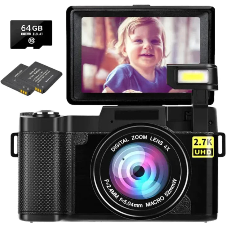 HD 27K With Flip HD Screen R2S Digital Camera | ZanziZest