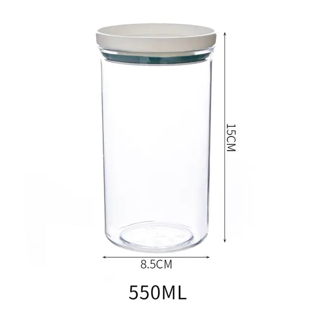 Transparent Food Canister | ZanziZest