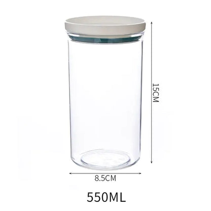 Transparent Food Canister | ZanziZest