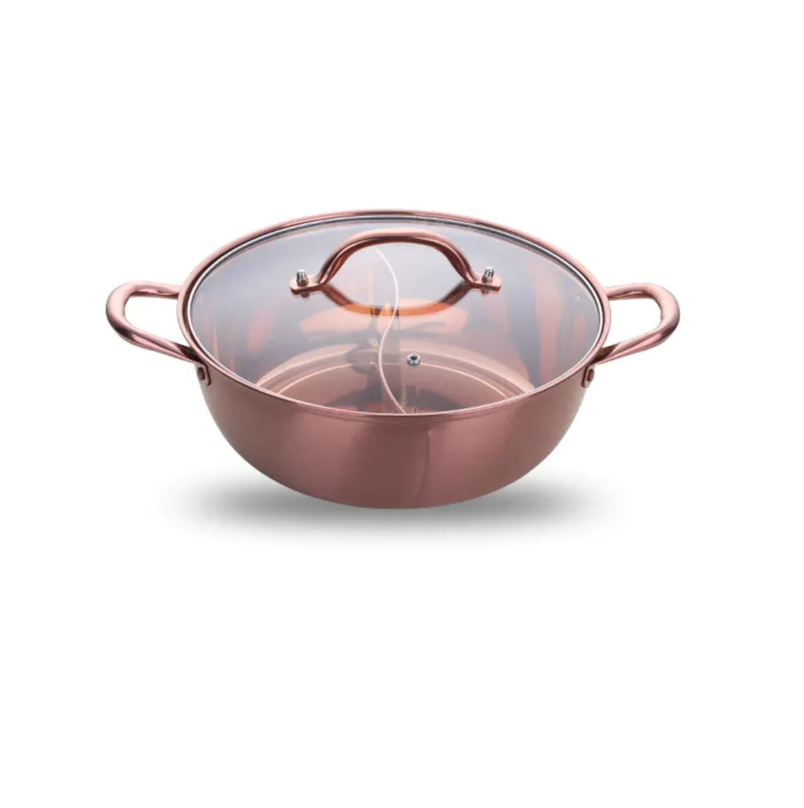 Titanium Plated Stainless Steel Dual Section Hot Pot | ZanziZest