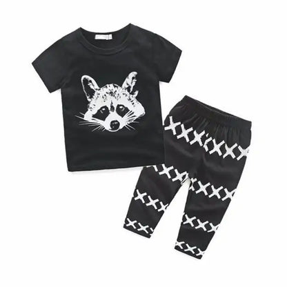 Boys Racoon 2Pieces Set | ZanziZest