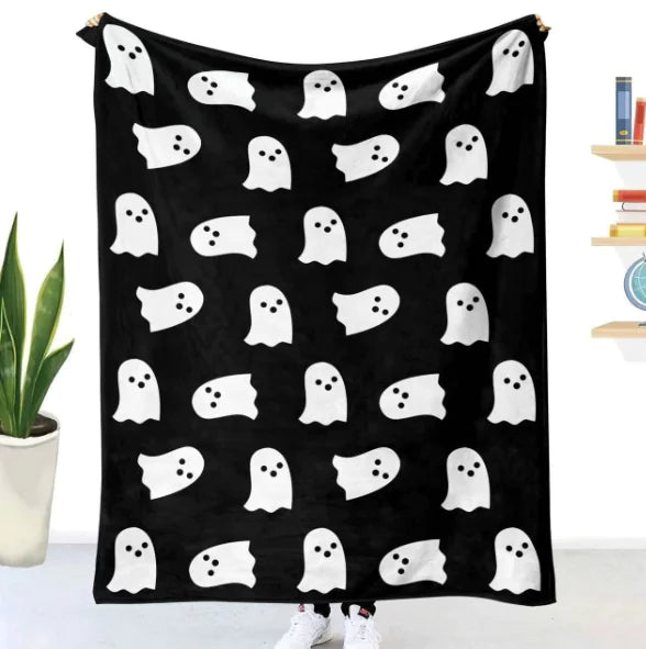 Spooky Comfort Flannel Blanket | ZanziZest