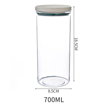 Transparent Food Canister | ZanziZest