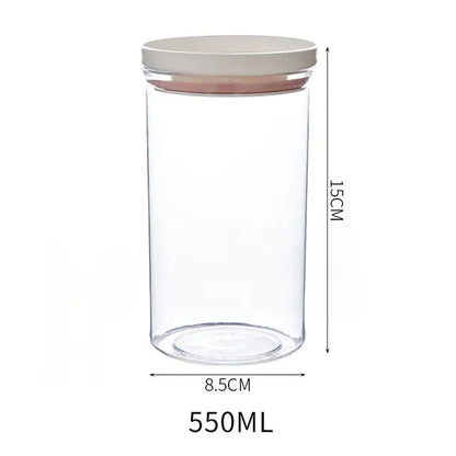 Transparent Food Canister | ZanziZest