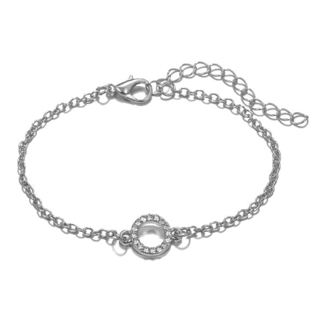 Stacked Bracelet Set #7 Silver | ZanziZest