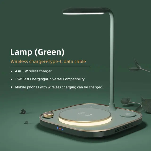 Desk Lamp 4 in 1 Fast Charger | ZanziZest