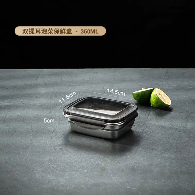 304 Stainless Steel Fresh-Keeping Box | ZanziZest