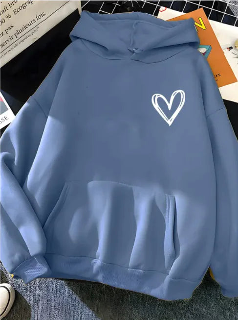 Cosmic Love 3D Print Hooded Sweatshirt | ZanziZest