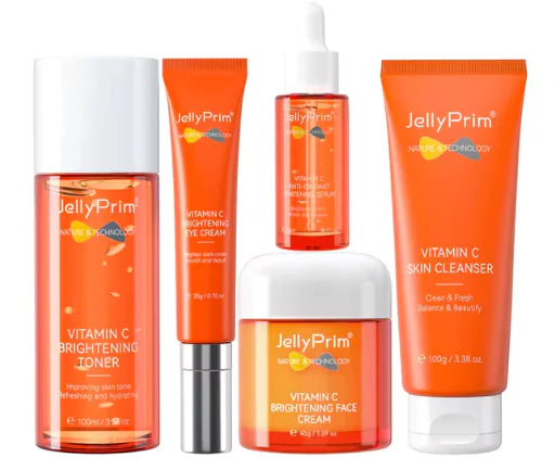 Jelly prim Radiance Vitamin C Skincare Set | ZanziZest