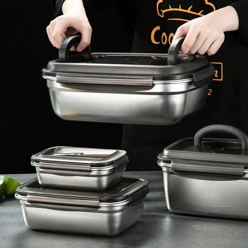 304 Stainless Steel Fresh-Keeping Box | ZanziZest