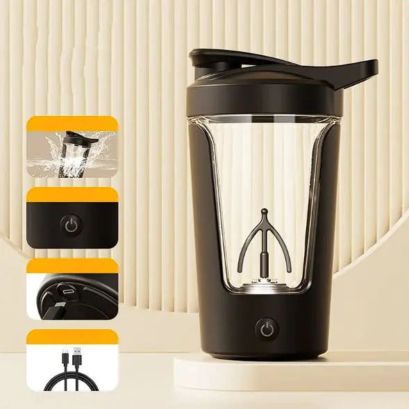 Electric Protein Shaker Bottle | ZanziZest