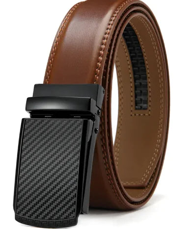 No Holes Cowhide Leather Belt | ZanziZest