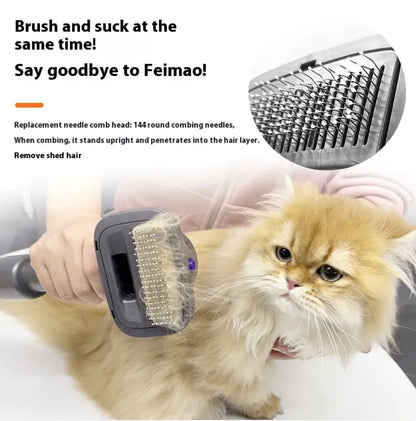 Full Series Pet Shaver Comb Suit with Hair Suction Head for Dogs and Cats | ZanziZest